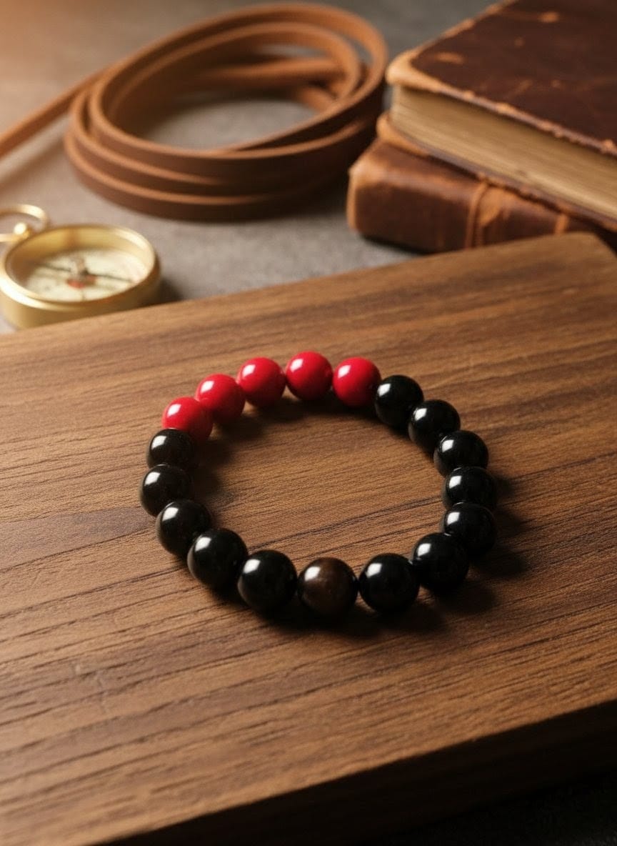 Pulsera para hombre simulación piedras naturales